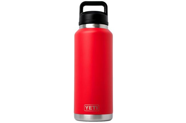 Afbeelding voor Yeti Rambler Bottle 46oz Chug Cap, Rescue Red, thermosfles met drinkdop, 1.36L