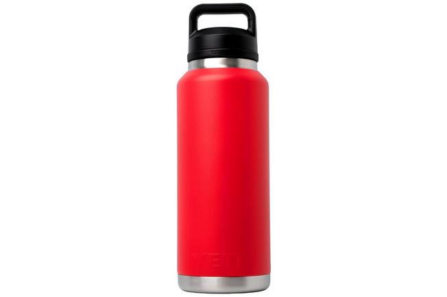 Afbeelding voor Yeti Rambler Bottle 46oz Chug Cap, Rescue Red, thermosfles met drinkdop, 1.36L