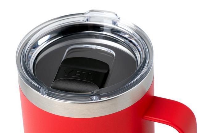 Afbeelding voor Yeti Rambler Stackable Mug 2.0 24oz Mag Slider Lid, Rescue Red, stapelbare thermosmok met deksel, 710 ml