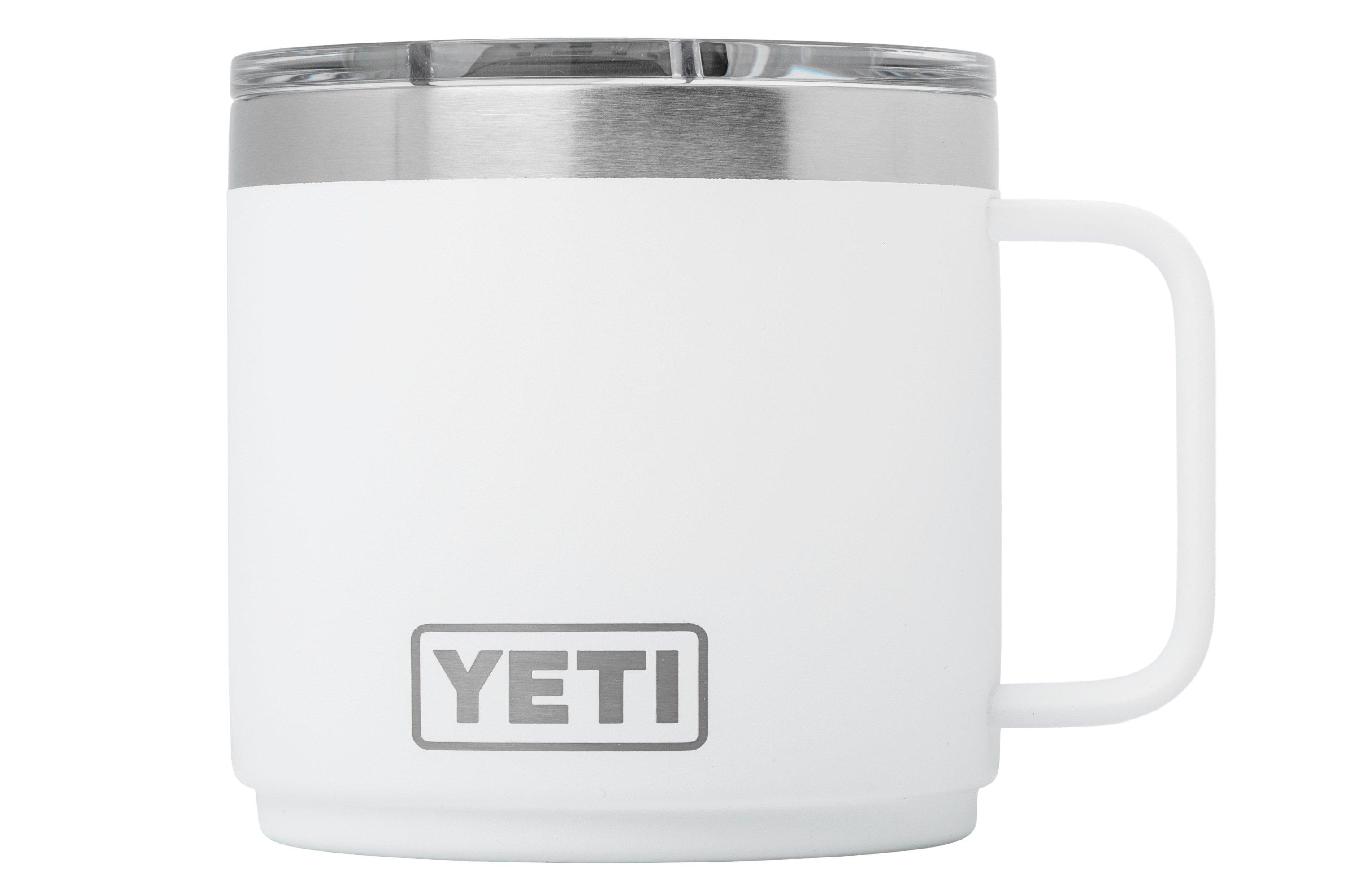 Yeti Rambler Stackable Mug 14oz Mag Slider Lid, White, stapelbare Tasse ...