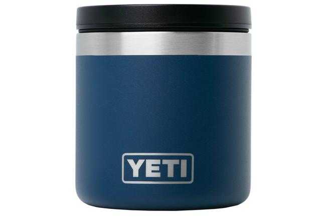 Image for Yeti Rambler Food Jar 8oz Mag Vent Lid, Navy Blue, insulated food jar, 237 ml