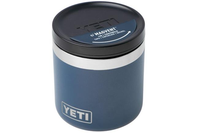 Image for Yeti Rambler Food Jar 8oz Mag Vent Lid, Navy Blue, insulated food jar, 237 ml