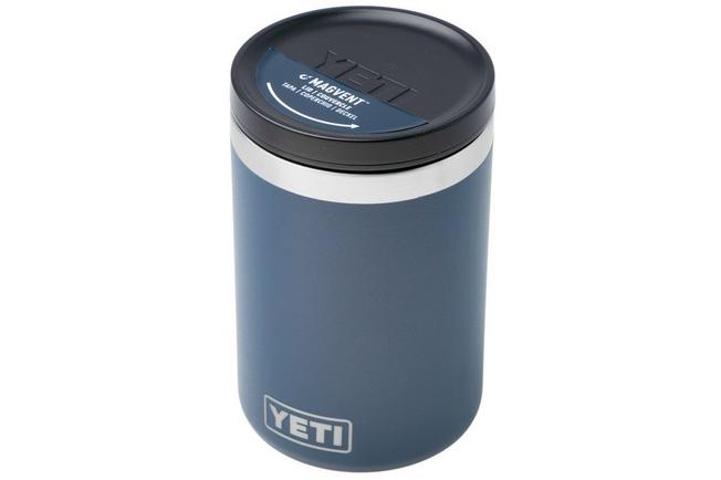 Image for Yeti Rambler Food Jar 16oz Mag Vent Lid, Navy Blue, insulated food jar, 473 ml