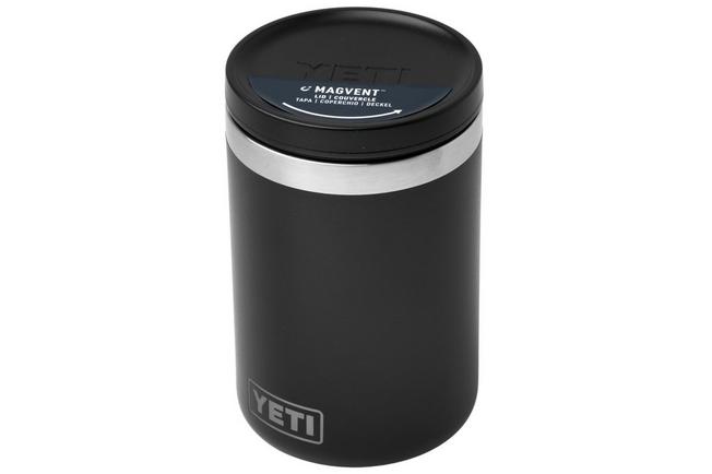 Image for Yeti Rambler Food Jar 16oz Mag Vent Lid, Black, insulated food jar, 473 ml