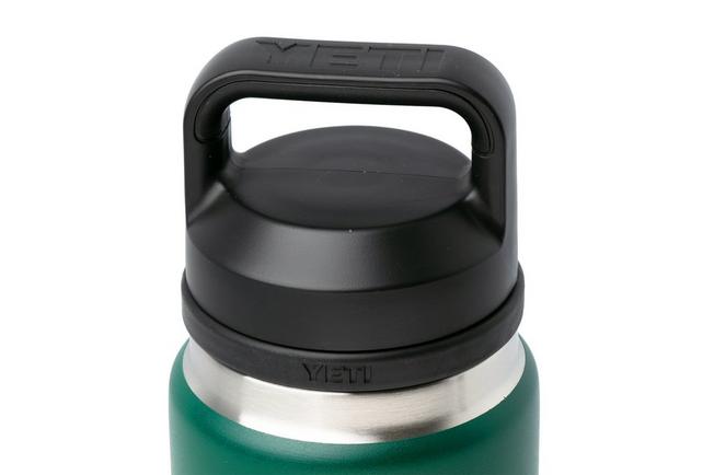 Afbeelding voor Yeti Rambler Bottle 26oz Chug Cap, Black Forest Green, thermosfles met drinkdop, 769 ml