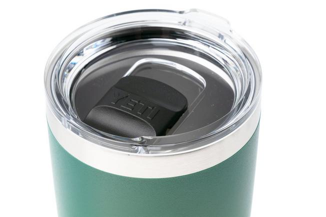 Afbeelding voor Yeti Rambler Tumbler Cup 20oz Mag Slider Lid, Black Forest Green, thermosbeker met deksel, 591 ml