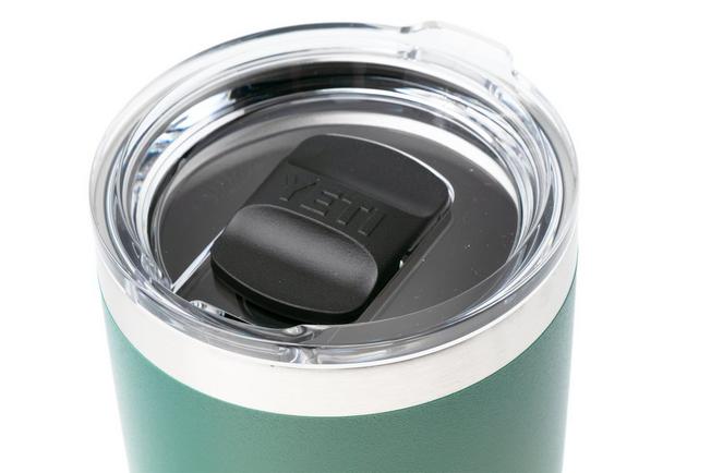 Afbeelding voor Yeti Rambler Tumbler Cup 20oz Mag Slider Lid, Black Forest Green, thermosbeker met deksel, 591 ml