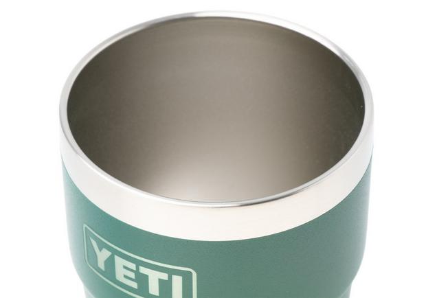Afbeelding voor Yeti Rambler Stackable Cup 16oz Mag Slider Lid, Black Forest Green, stapelbare thermosbeker met deksel, 473 ml