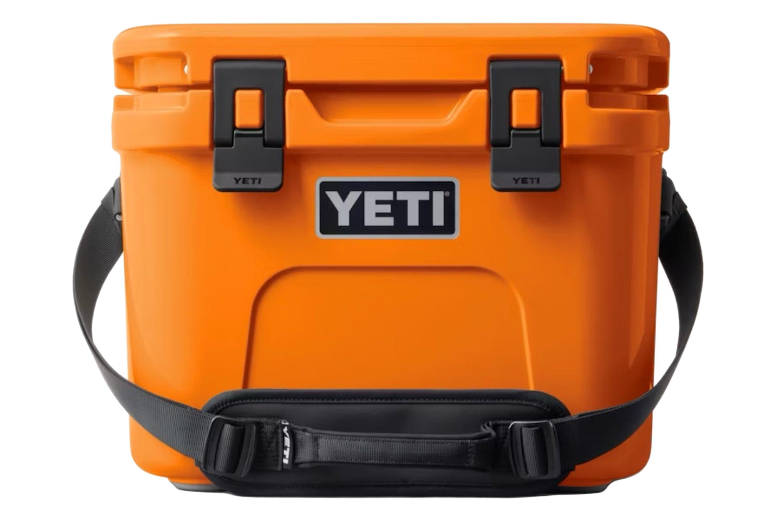 Yeti Roadie 15L Cooler, King Crab Orange, cool box with shoulder