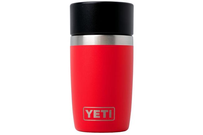Afbeelding voor Yeti Rambler Travel Bottle 8oz Commuter Cap, Rescue Red, reisthermosfles met draaidop, 237 ml