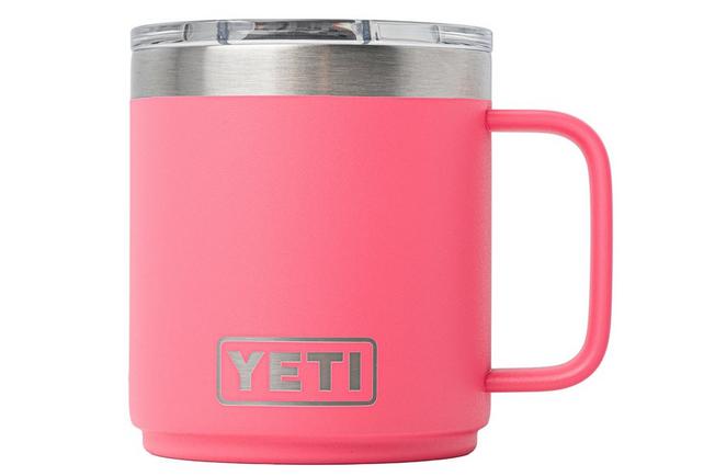 Afbeelding voor Yeti Rambler Stackable Mug 2.0 10oz Mag Slider Lid, Tropical Pink, stapelbare thermosmok met deksel, 295 ml