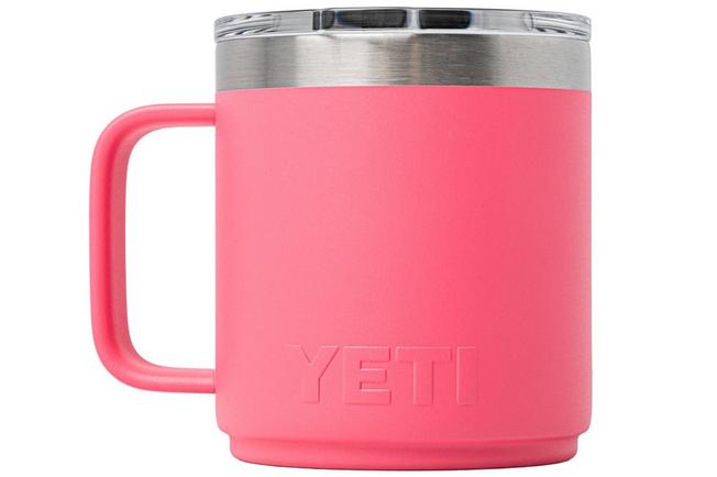 Afbeelding voor Yeti Rambler Stackable Mug 2.0 10oz Mag Slider Lid, Tropical Pink, stapelbare thermosmok met deksel, 295 ml
