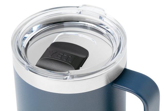 Afbeelding voor Yeti Rambler Stackable Mug 2.0 10oz Mag Slider Lid, Navy Blue, stapelbare thermosmok met deksel, 295 ml