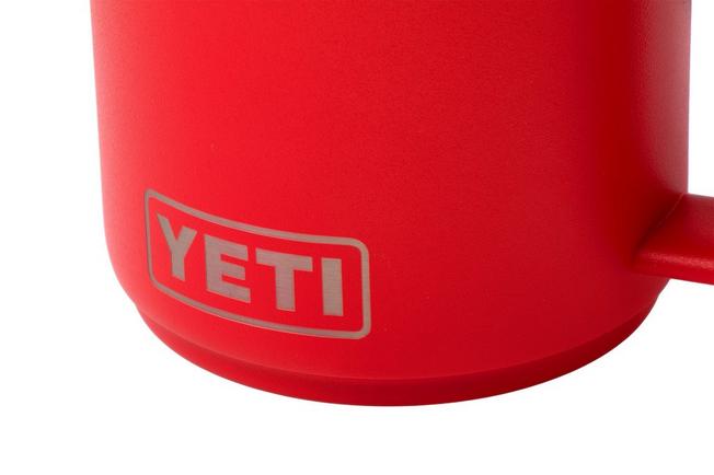 Afbeelding voor Yeti Rambler Stackable Mug 2.0 10oz Mag Slider Lid, Rescue Red, stapelbare thermosmok met deksel, 295 ml