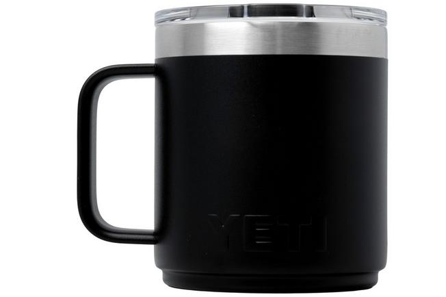 Afbeelding voor Yeti Rambler Stackable Mug 2.0 10oz Mag Slider Lid, Black, stapelbare thermosmok met deksel, 295 ml