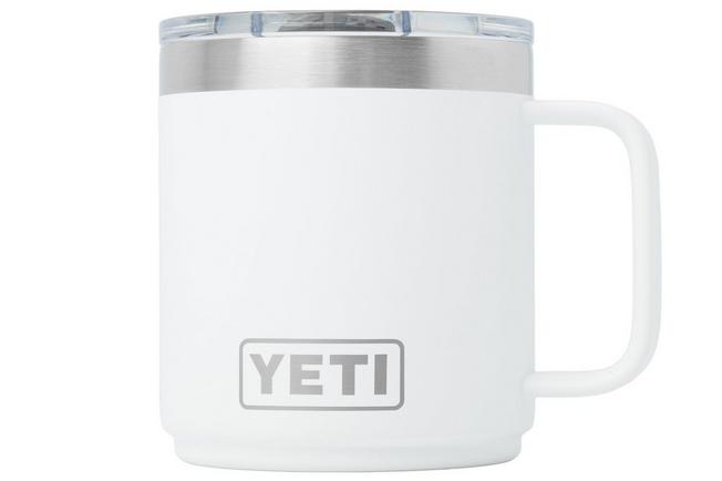 Afbeelding voor Yeti Rambler Stackable Mug 2.0 10oz Mag Slider Lid, White, stapelbare thermosmok met deksel, 295 ml