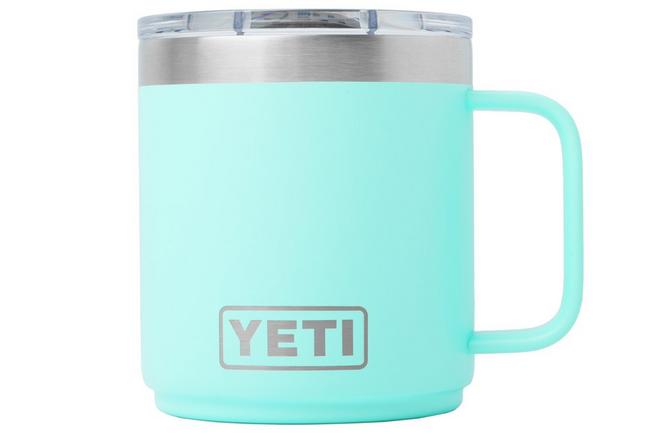 Afbeelding voor Yeti Rambler Stackable Mug 2.0 10oz Mag Slider Lid, Seafoam, stapelbare thermosmok met deksel, 295 ml