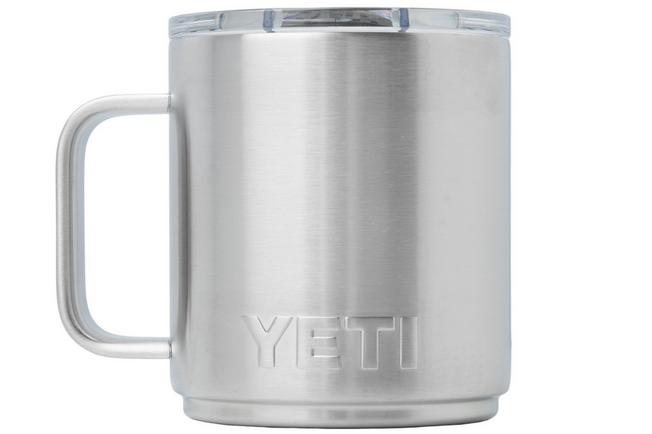Afbeelding voor Yeti Rambler Stackable Mug 2.0 10oz Mag Slider Lid, Stainless Steel, stapelbare thermosmok met deksel, 295 ml
