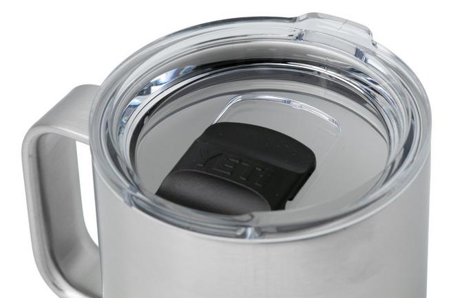 Afbeelding voor Yeti Rambler Stackable Mug 2.0 10oz Mag Slider Lid, Stainless Steel, stapelbare thermosmok met deksel, 295 ml