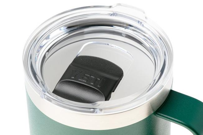 Afbeelding voor Yeti Rambler Stackable Mug 10oz Mag Slider Lid, Black Forest Green, stapelbare thermosmok met deksel, 295 ml