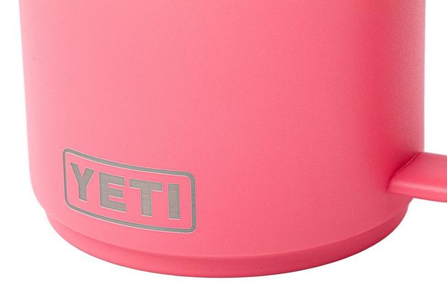 Afbeelding voor Yeti Rambler Stackable Mug 2.0 14oz Mag Slider Lid, Tropical Pink, stapelbare thermosmok met deksel, 414 ml