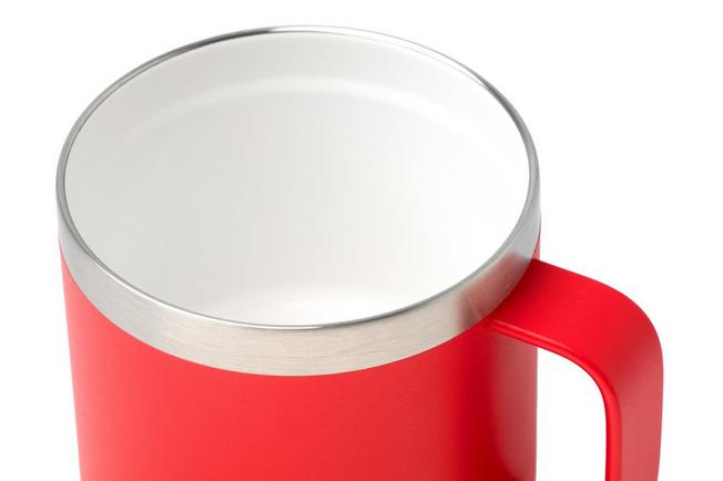Afbeelding voor Yeti Rambler Stackable Mug 2.0 14oz Mag Slider Lid, Rescue Red, stapelbare thermosmok met deksel, 414 ml