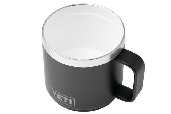 Imagen para Yeti Rambler Stackable Mug 2.0 14oz Mag Slider Lid, Black, taza apilable con tapa, 414 ml