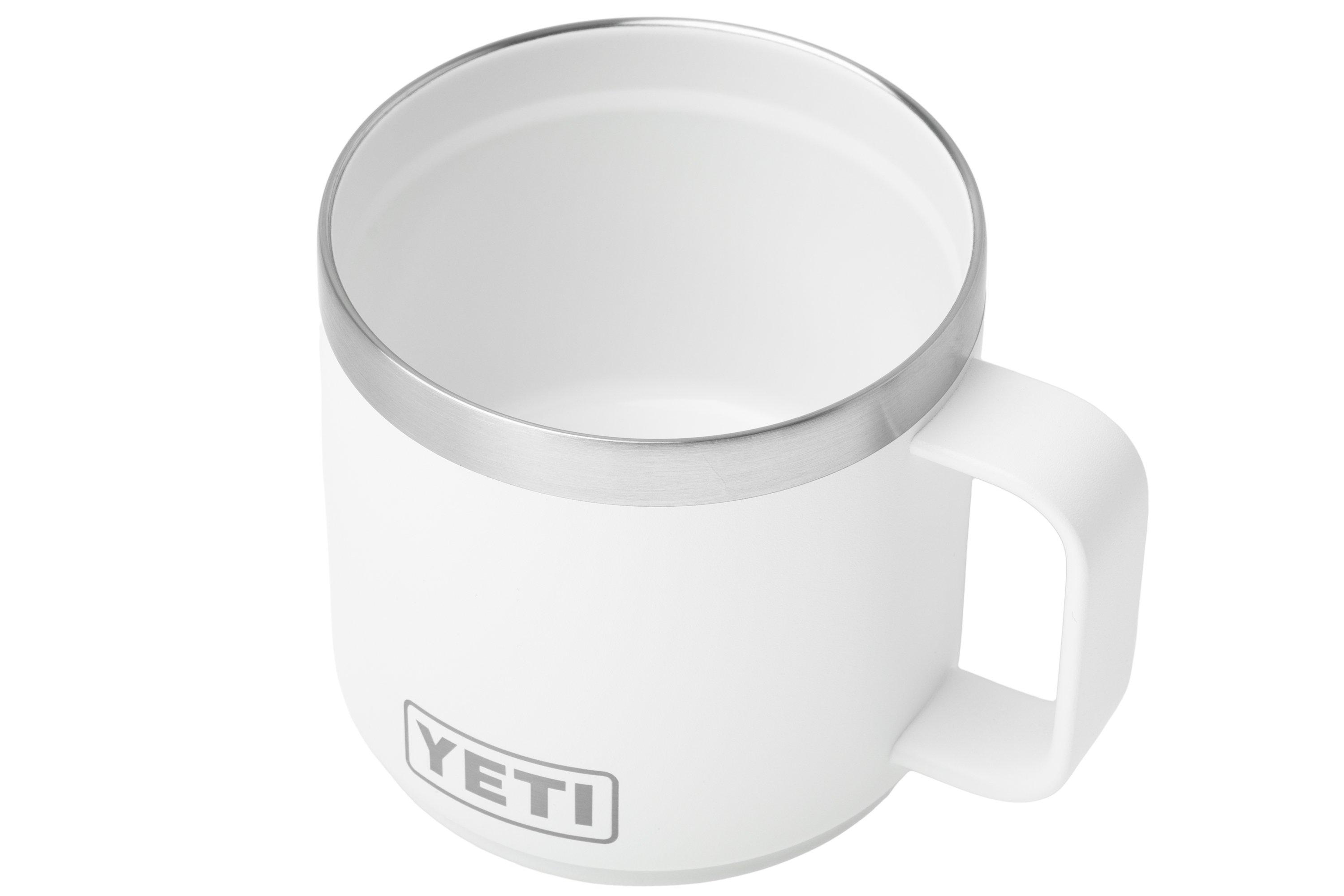 Yeti Rambler Stackable Mug 2.0 14oz Mag Slider Lid, White, stackable ...