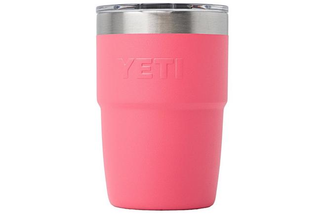 Afbeelding voor Yeti Rambler Stackable Cup 8oz Mag Slider Lid, Tropical Pink, stapelbare thermosbeker met deksel, 237 ml