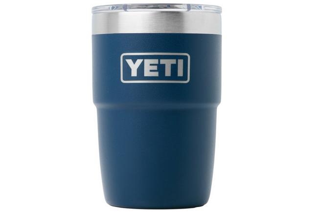 Afbeelding voor Yeti Rambler Stackable Cup 8oz Mag Slider Lid, Navy Blue, stapelbare thermosbeker met deksel, 237 ml
