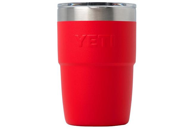 Afbeelding voor Yeti Rambler Stackable Cup 8oz Mag Slider Lid, Rescue Red, stapelbare thermosbeker met deksel, 237 ml