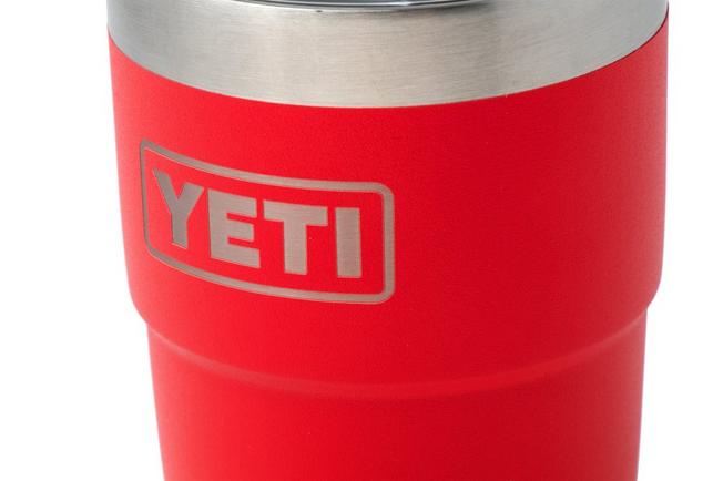 Afbeelding voor Yeti Rambler Stackable Cup 8oz Mag Slider Lid, Rescue Red, stapelbare thermosbeker met deksel, 237 ml