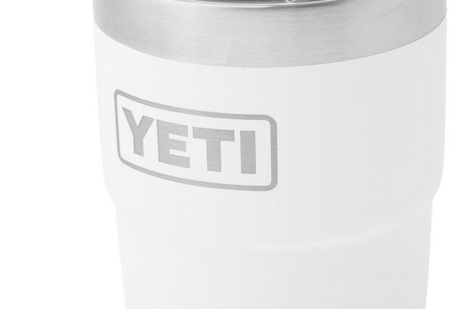 Afbeelding voor Yeti Rambler Stackable Cup 8oz Mag Slider Lid, White, stapelbare thermosbeker met deksel, 237 ml
