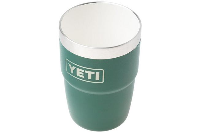 Afbeelding voor Yeti Rambler Stackable Cup 8oz Mag Slider Lid, Black Forest Green, stapelbare thermosbeker met deksel, 237 ml