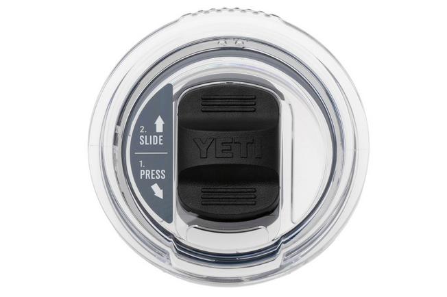 Bild für Yeti Rambler Travel Mug 20oz Stronghold Lid, Charcoal Grey, Thermo Reisebecher mit Deckel, 591 ml