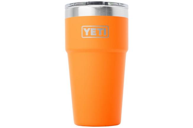 Afbeelding voor Yeti Rambler Stackable Cup 20oz Mag Slider Lid, King Crab Orange, stapelbare thermosbeker met deksel, 591 ml
