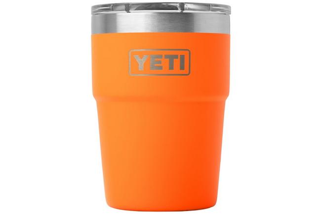 Image pour Yeti Rambler Stackable Cup 16oz Mag Slider Lid, King Crab Orange, tasse thermos empilable avec couvercle, 473 ml