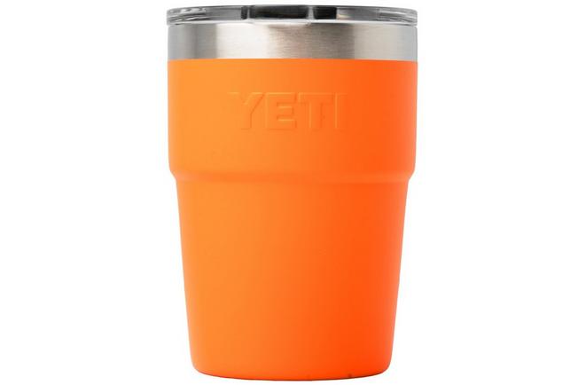 Image pour Yeti Rambler Stackable Cup 16oz Mag Slider Lid, King Crab Orange, tasse thermos empilable avec couvercle, 473 ml