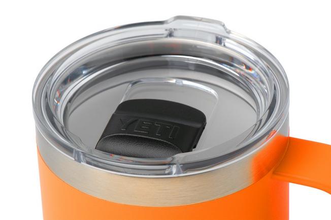 Afbeelding voor Yeti Rambler Stackable Mug 2.0 10oz Mag Slider Lid, King Crab Orange, stapelbare thermosmok met deksel, 295 ml