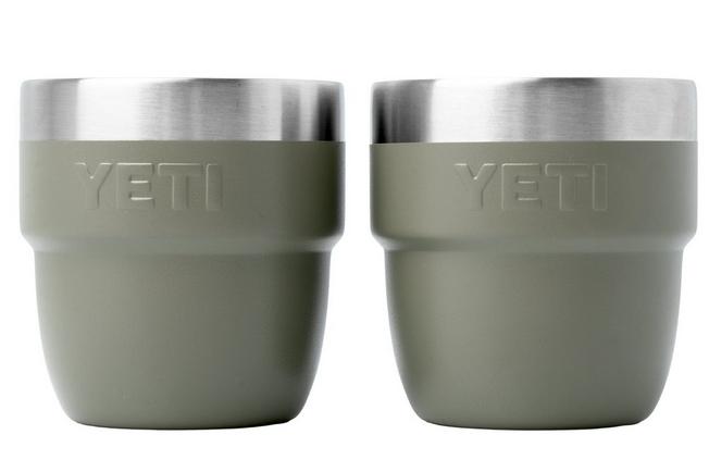 Afbeelding voor Yeti Rambler Stackable Espresso Cups 4oz, Pampa Green, stapelbare thermosbekers, 118 ml