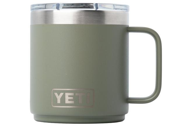 Afbeelding voor Yeti Rambler Stackable Mug 2.0 10oz Mag Slider Lid, Pampa Green, stapelbare thermosmok met deksel, 295 ml