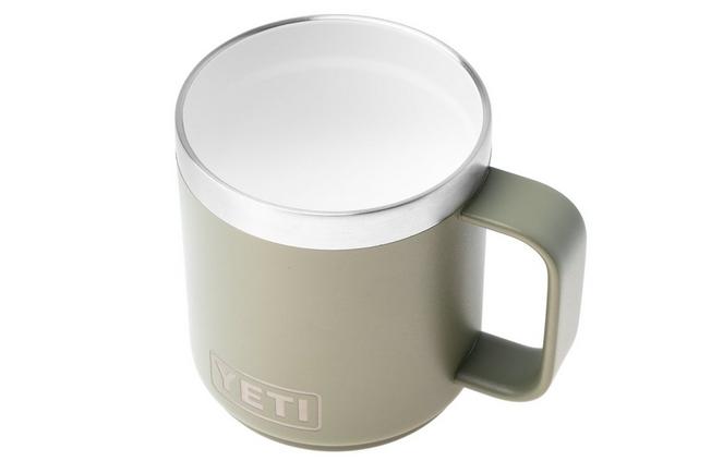 Afbeelding voor Yeti Rambler Stackable Mug 2.0 10oz Mag Slider Lid, Pampa Green, stapelbare thermosmok met deksel, 295 ml