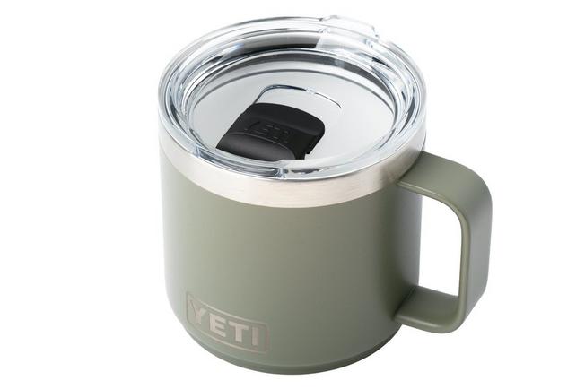 Afbeelding voor Yeti Rambler Stackable Mug 2.0 14oz Mag Slider Lid, Pampa Green, stapelbare thermosmok met deksel, 414 ml