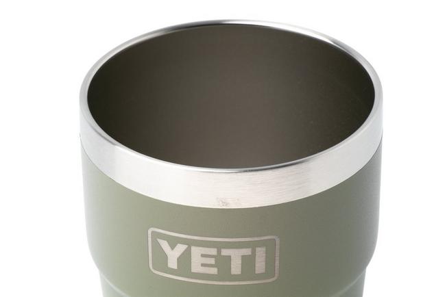 Afbeelding voor Yeti Rambler Stackable Cup 16oz Mag Slider Lid, Pampa Green, stapelbare thermosbeker met deksel, 473 ml