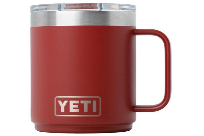 Afbeelding voor Yeti Rambler Stackable Mug 2.0 10oz Mag Slider Lid, Stag Red, stapelbare thermosmok met deksel, 295 ml