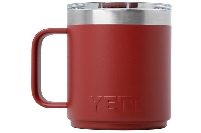 Afbeelding voor Yeti Rambler Stackable Mug 2.0 10oz Mag Slider Lid, Stag Red, stapelbare thermosmok met deksel, 295 ml