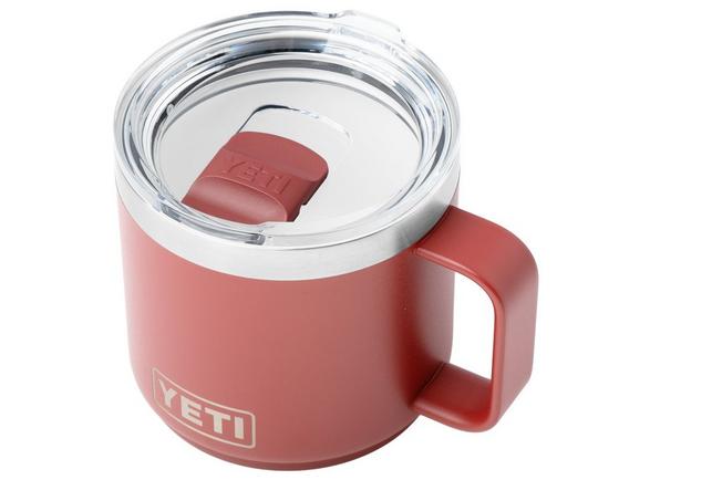 Afbeelding voor Yeti Rambler Stackable Mug 2.0 14oz Mag Slider Lid, Stag Red, stapelbare thermosmok met deksel, 414 ml