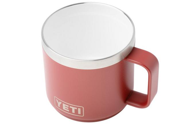 Afbeelding voor Yeti Rambler Stackable Mug 2.0 14oz Mag Slider Lid, Stag Red, stapelbare thermosmok met deksel, 414 ml