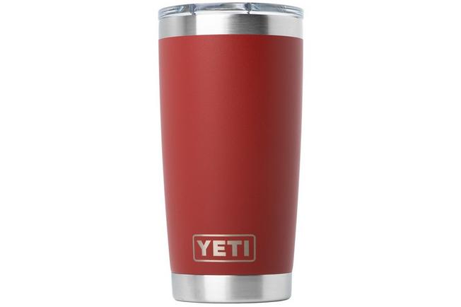 Afbeelding voor Yeti Rambler Tumbler Cup 20oz Mag Slider Lid, Stag Red, thermosbeker met deksel, 591 ml