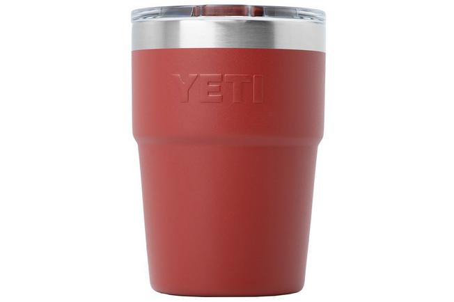 Afbeelding voor Yeti Rambler Stackable Cup 16oz Mag Slider Lid, Stag Red, stapelbare thermosbeker met deksel, 473 ml